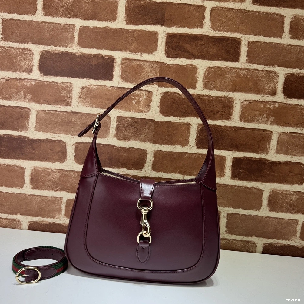 Hyperpeter GUCCI BAG-27.5*19*4CM 1961 JACKIE SHOULDER 0712